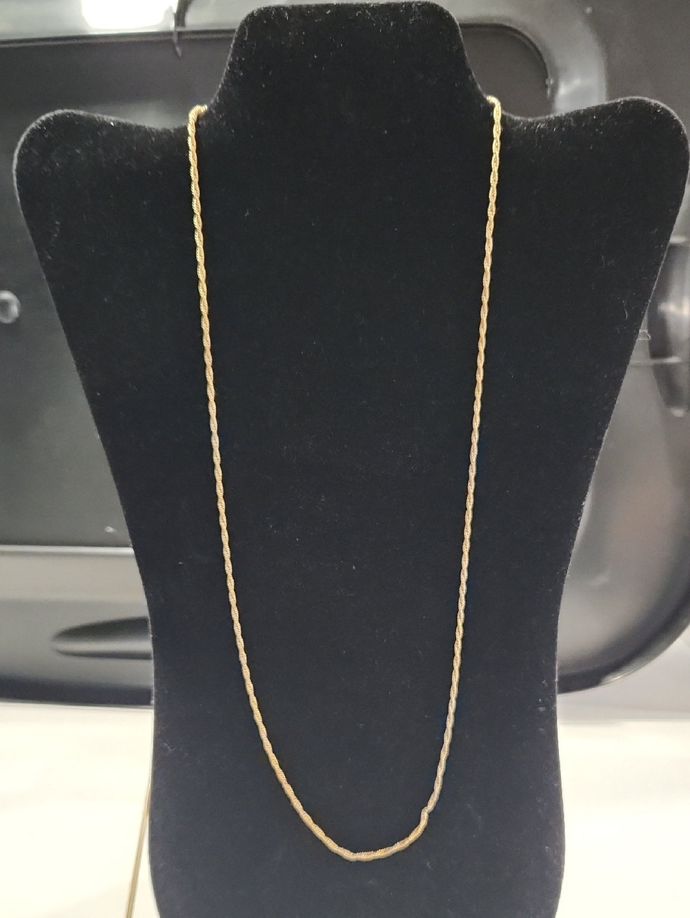 Elegant 26" Gold Rope Chain Necklace - Women's Jewelry